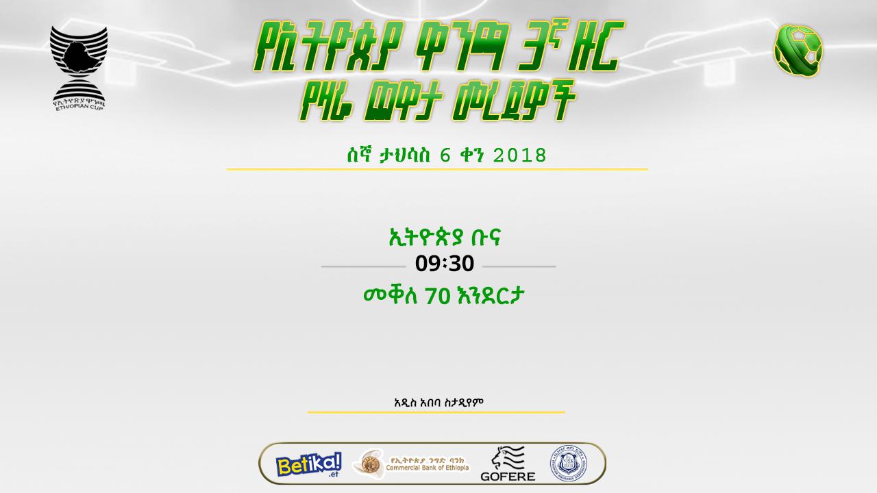 የኢትዮጵያ ዋንጫ መረጃዎች | የሦስተኛ ዙር የመጨረሻ ጨዋታ