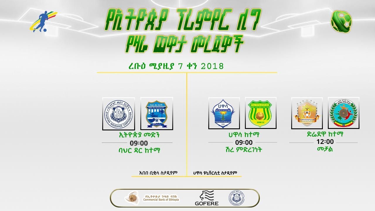 ቅድመ ጨዋታ መረጃዎች | የ27ኛ ሳምንት የመጨረሻ ቀን ጨዋታዎች